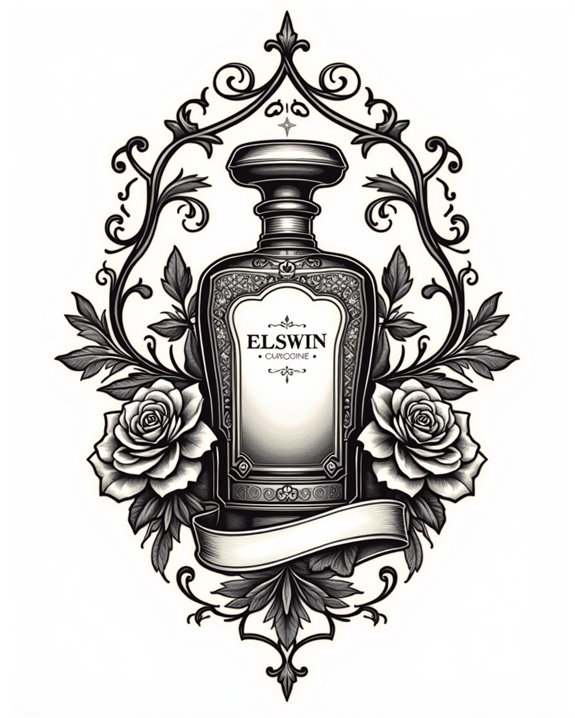 vintage perfume bottle elegance