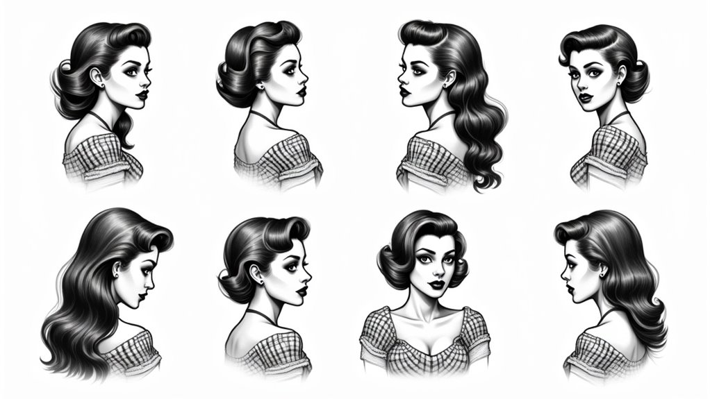 vintage pinup tattoo art