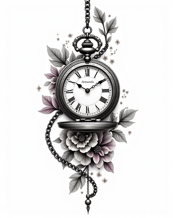 vintage pocket watch artistry