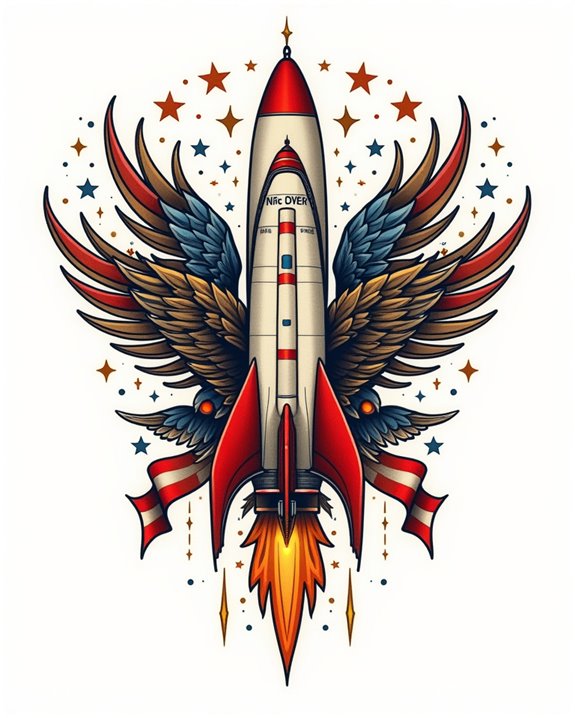 vintage space exploration aesthetic