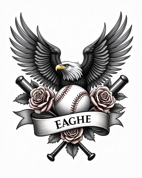 vintage sports legend tattoos