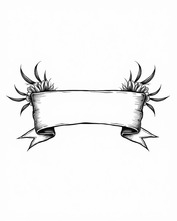 vintage tattoo inspired banners