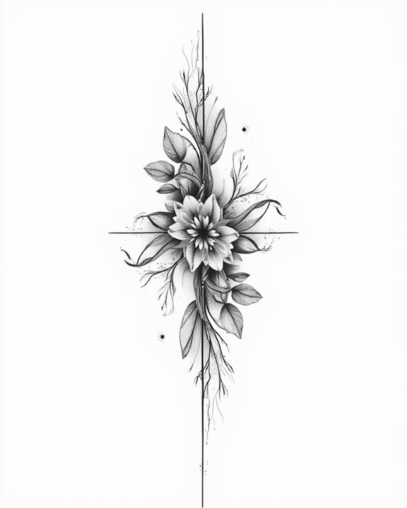 vivid abstract design tattoos