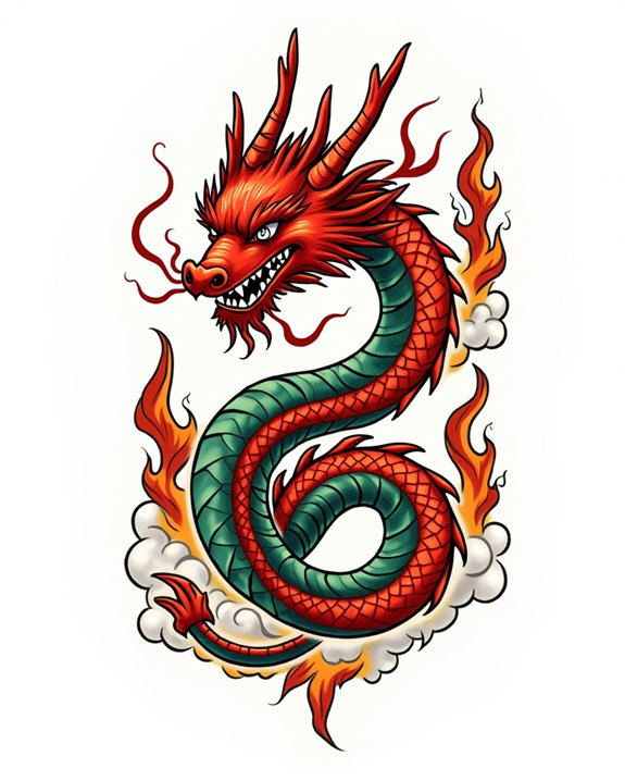 vivid classic dragon colors