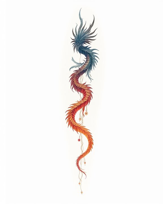 vivid mythic watercolor dragon