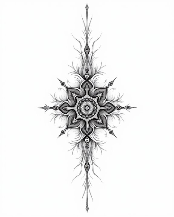 vivid textured artistic tattoos