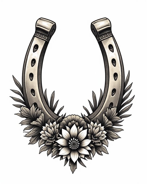 western desert horseshoe symbolism