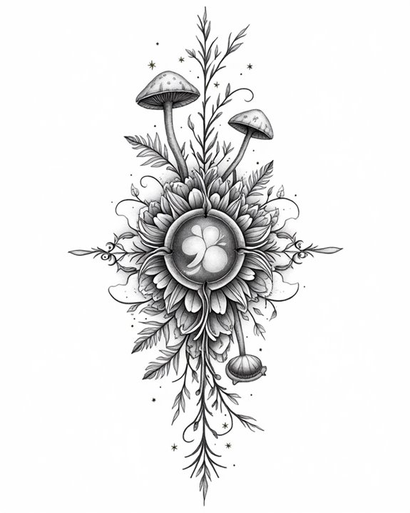 whimsical fairy tale motifs