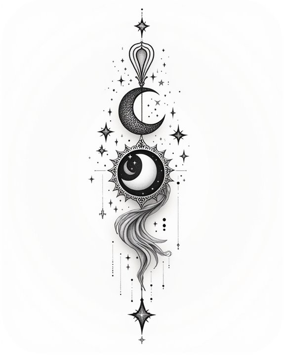 whimsical flourished text art