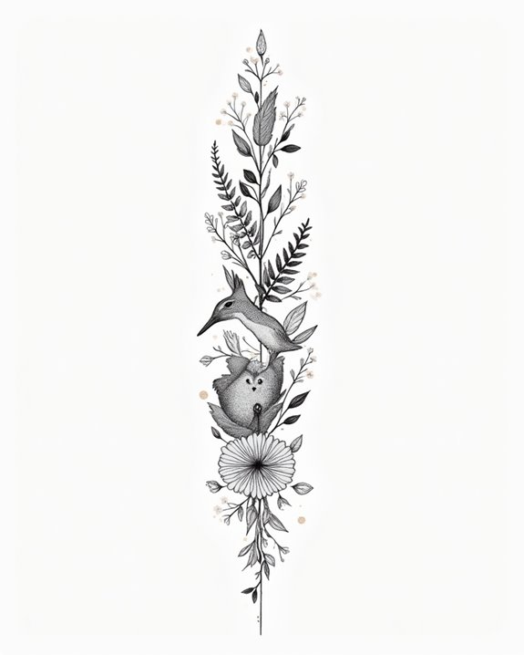 whimsical minimal animal silhouettes