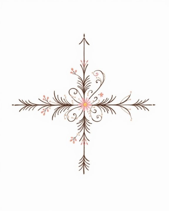 whimsical minimalist arrow designs