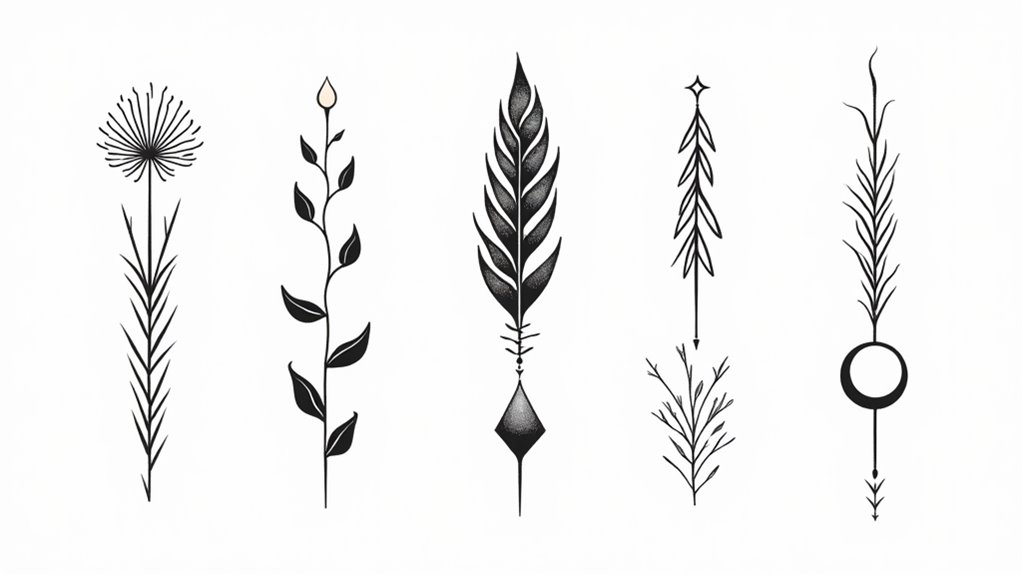 white ink forearm tattoos