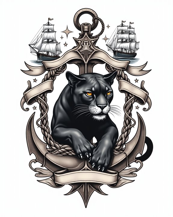 wild maritime panther design
