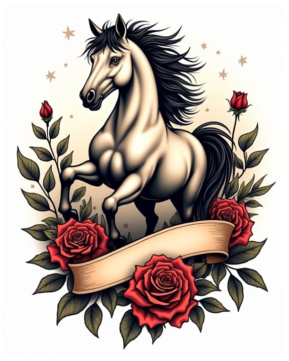 wild spirit with roses
