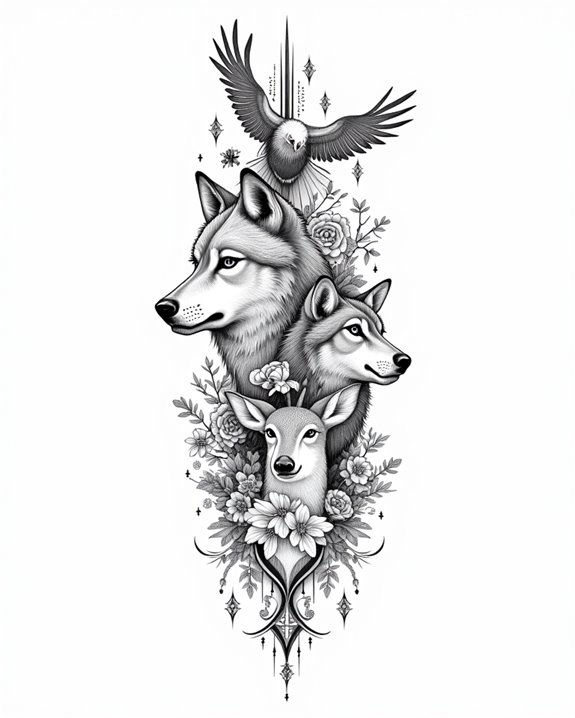 wildlife symbols for adventure