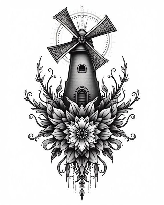 windmill symbolizes resilient hope
