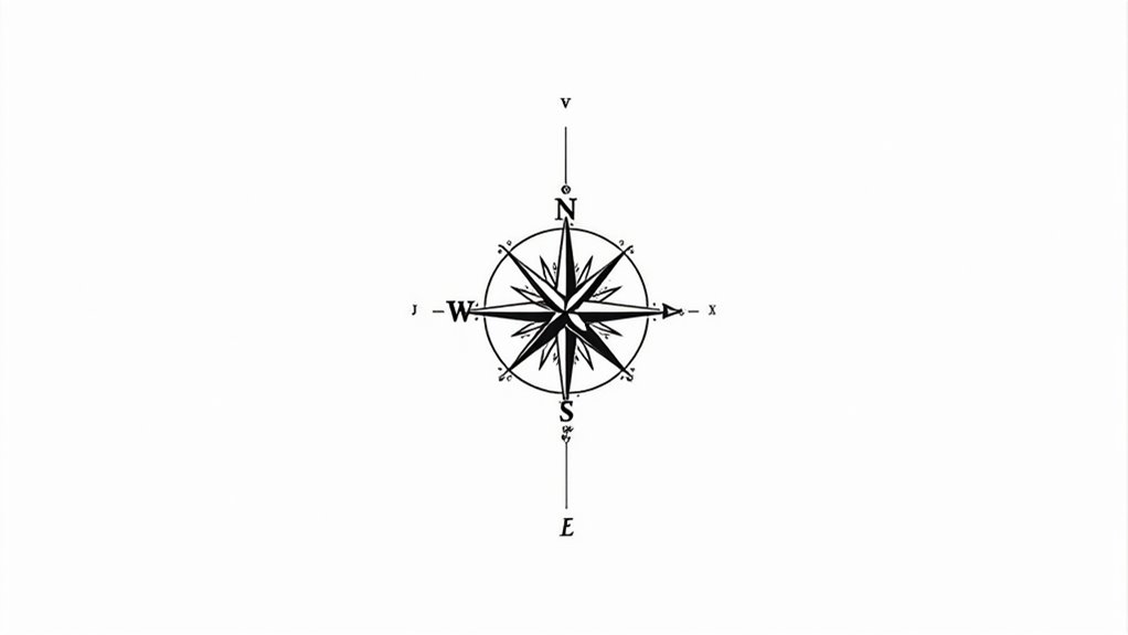 women s unique compass arm tattoos