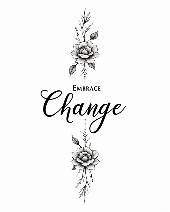 words to embrace change